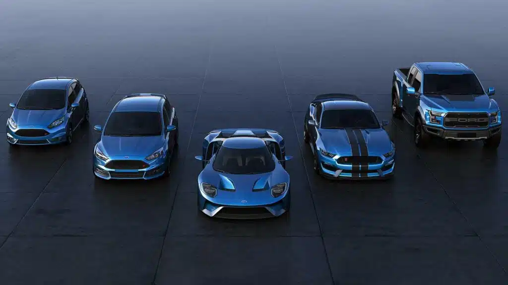 ford performance car lineup wallpaper