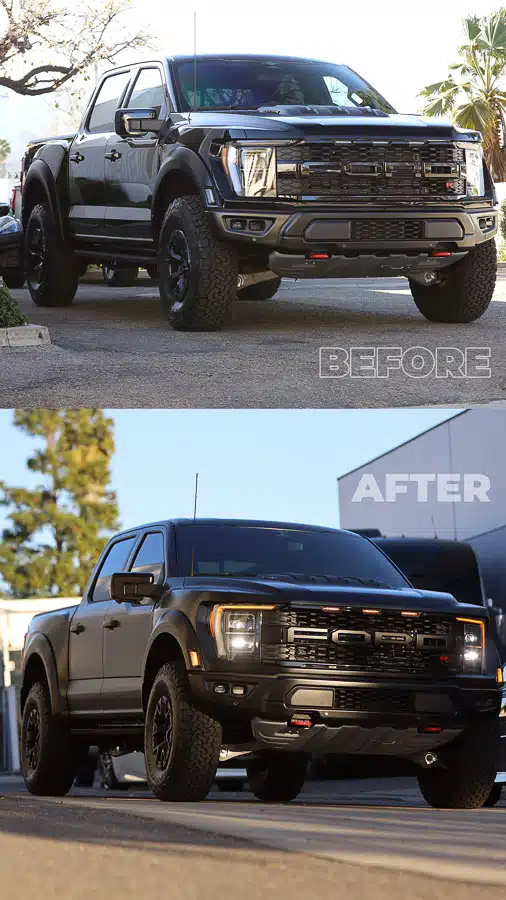 Ghost Shield Film Truck Paint Protection Film Gloss, Satin, Black and White Film. Thousand Oaks, Calabasas, Westlake Village, Camarillo, Oak Park, Agoura Hills Ford F-150 Raptor