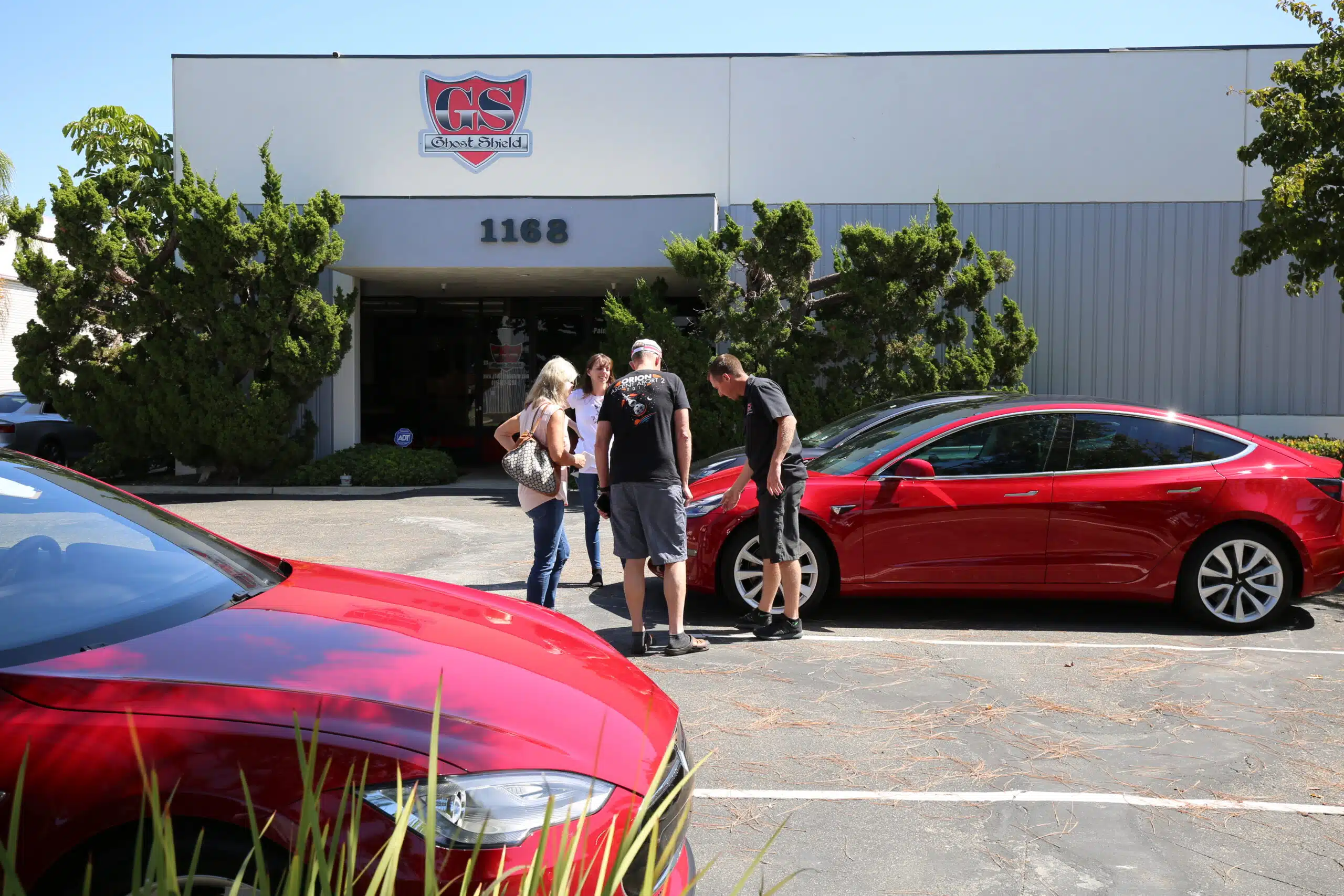 Tesla Paint protection film installation Ghost Shield Film Thousand Oaks Calabasas Newbury Park Westlake Village