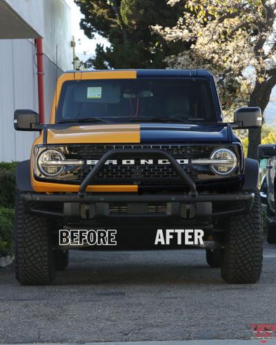 Ford Bronco Black Paint Protection Film Ghost Shield Film Calabasas, Westlake Village, Agoura Hills, Camarillo